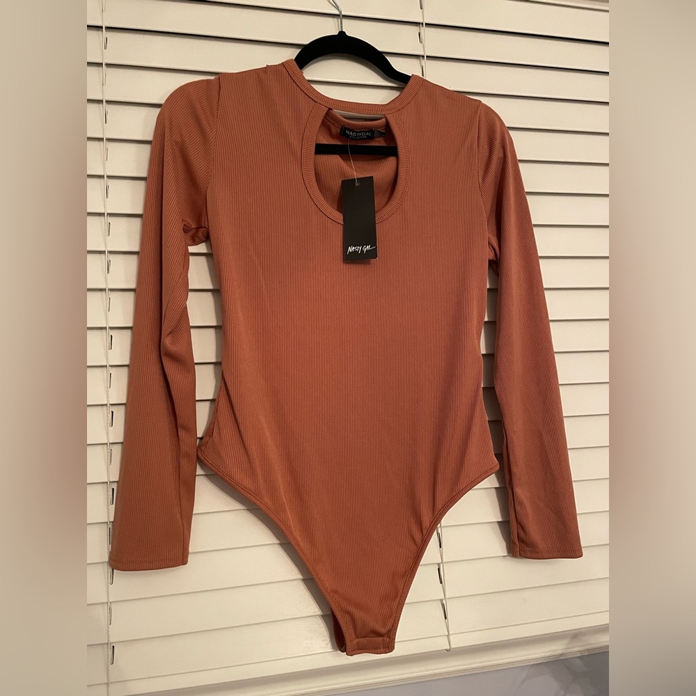 Nasty Gal Sexy Chest Keyhole Bodysuit